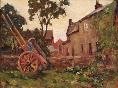 Painting by artist Joseph Andrews - Source: www.askart.com